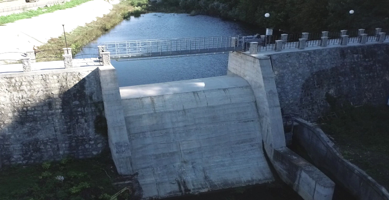 Baraj Oravita Mica -vedere aval